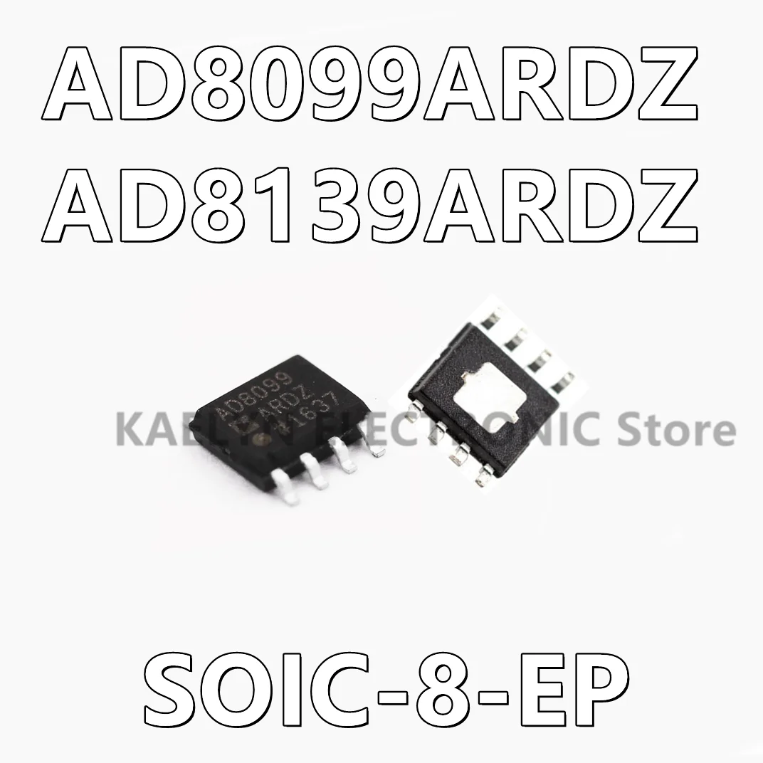 5Pcs/lot AD8099ARDZ AD8099 AD8139ARDZ AD8139 Voltage Feedback Differential Amplifier 1 Circuit Differential,  8-SOIC-EP