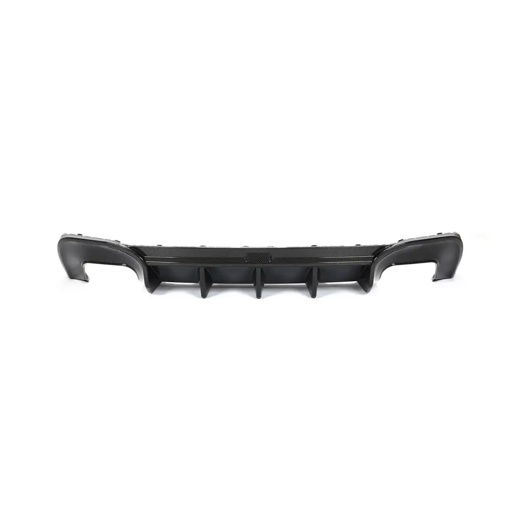 Dry Carbon Fiber Rear Bumper Diffuser Lip Spoiler for Audi A4 Sline S4 2020-2021