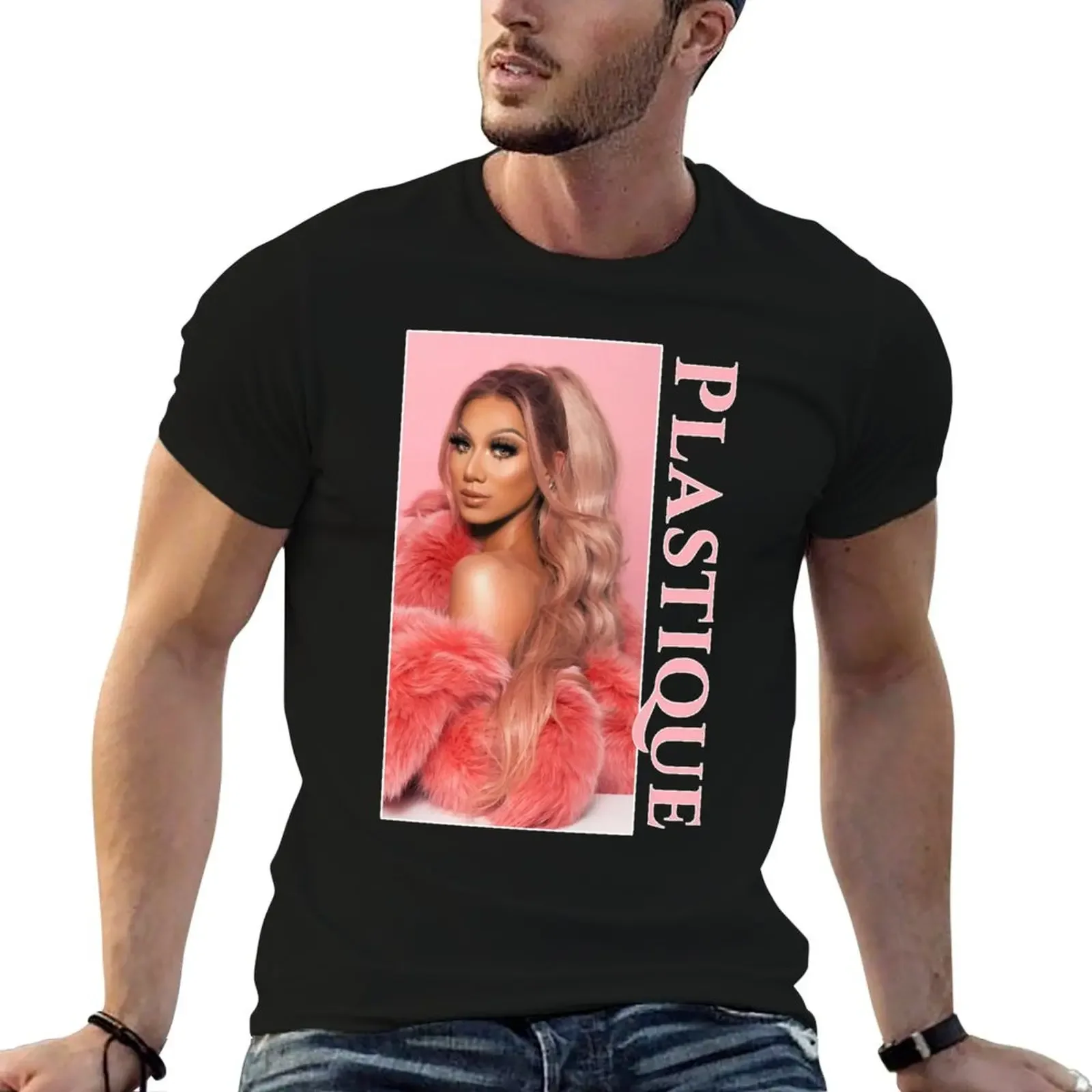 Plastique Tiara T-Shirt blacks tops cheap stuff mens graphic t-shirts funny