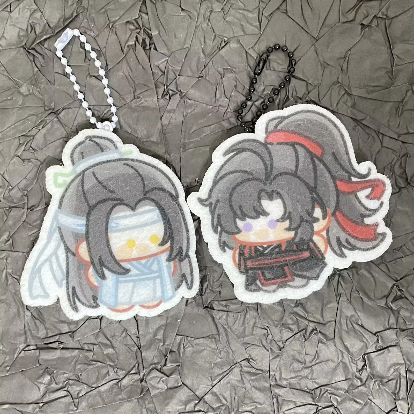 The Patriarch of the Magic Path,fan-made plush smacks, keychains, strings, standees, pendants, hairpins, "Wei Wuxian LAN Wangji