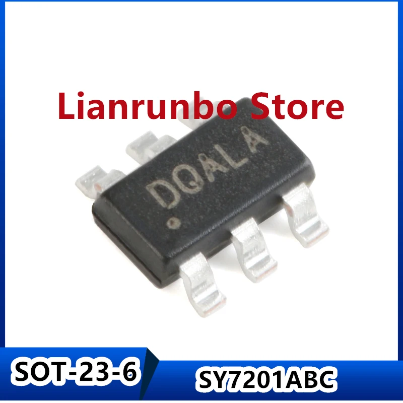 New original SY7201ABC screen printed DQ SOT-23-6 DC-DC boost LED driver chip