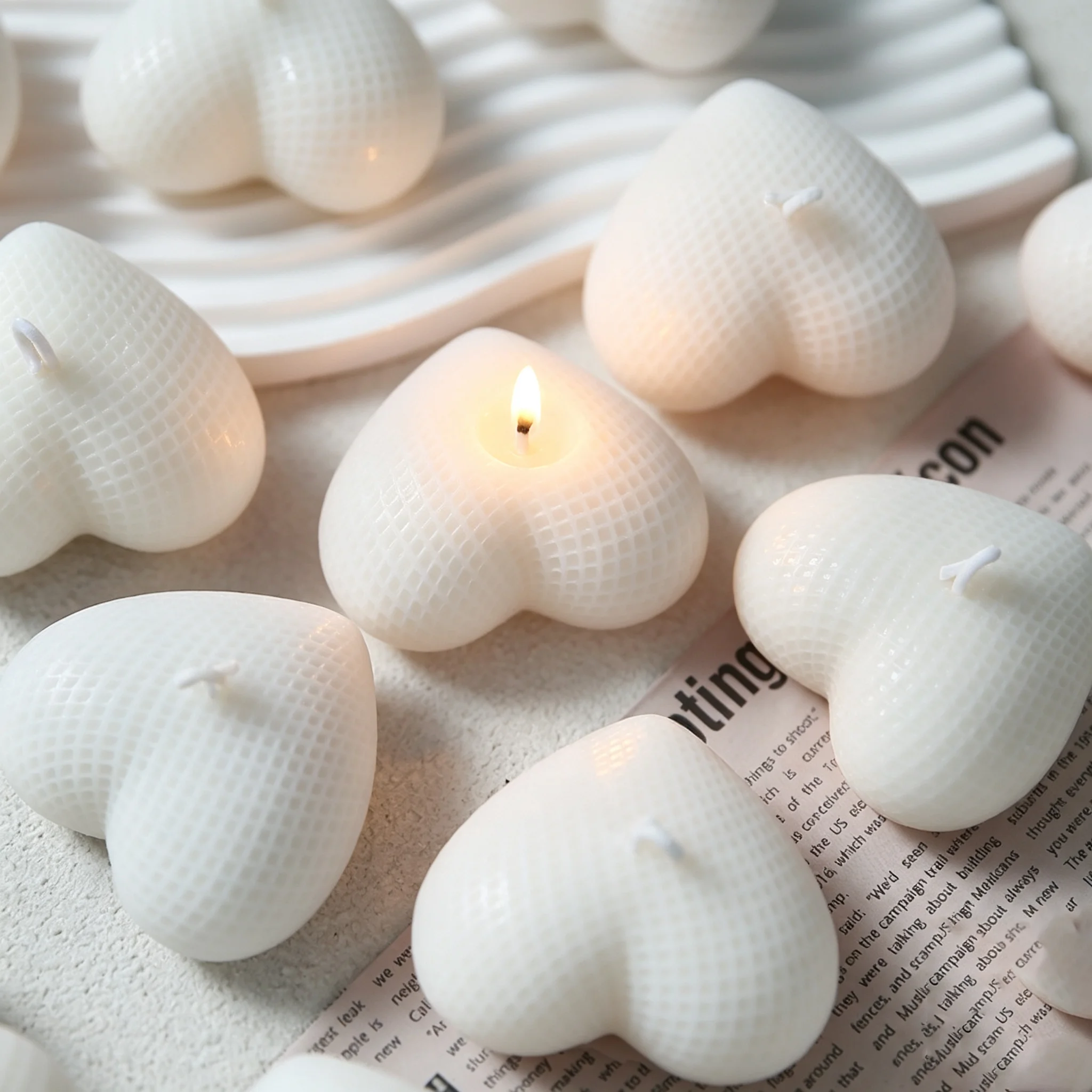 Candela profumata a forma di c - Soy Wax recensione e prezzo