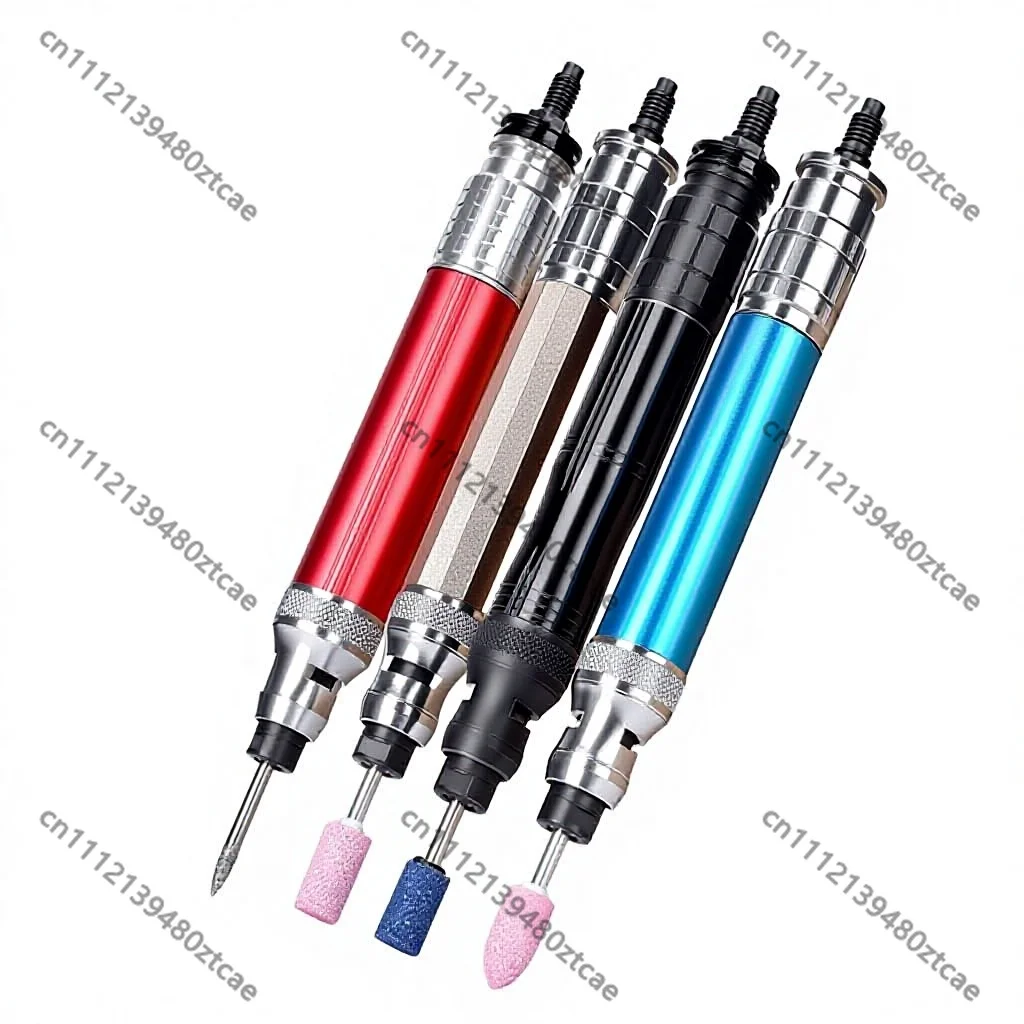 Industrial Pneumatic Grinding Pen Series, Air Die Grinder for Engraving, Polishing, Deburring, High Speed & Low Vibration
