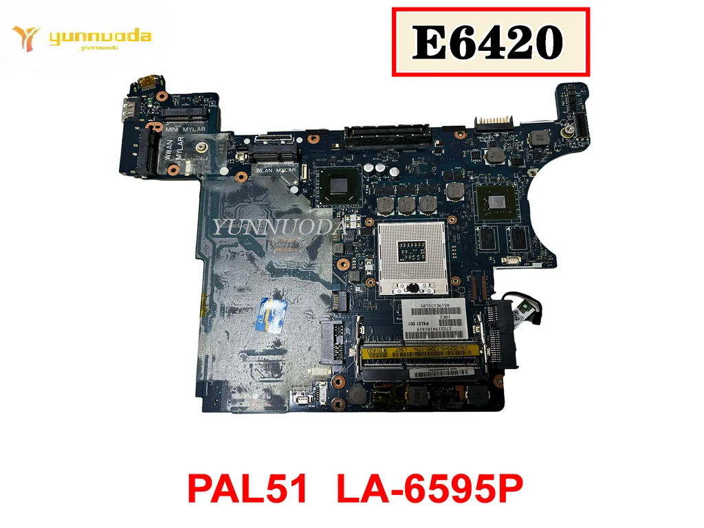 

Original For Dell E6420 Laptop Motherboard CN-520H0 520H0 PAL51 DDR3 PAL51 LA-6595P Tested Good Free Shipping