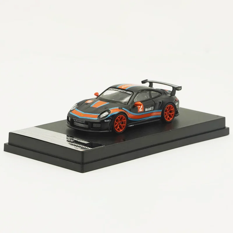 

Литой под давлением масштаб 1:64 911 GT2 RS, модель спортивного автомобиля из сплава, готовый продукт, имитация коллекции игрушек, подарок, статическая модель, дисплей