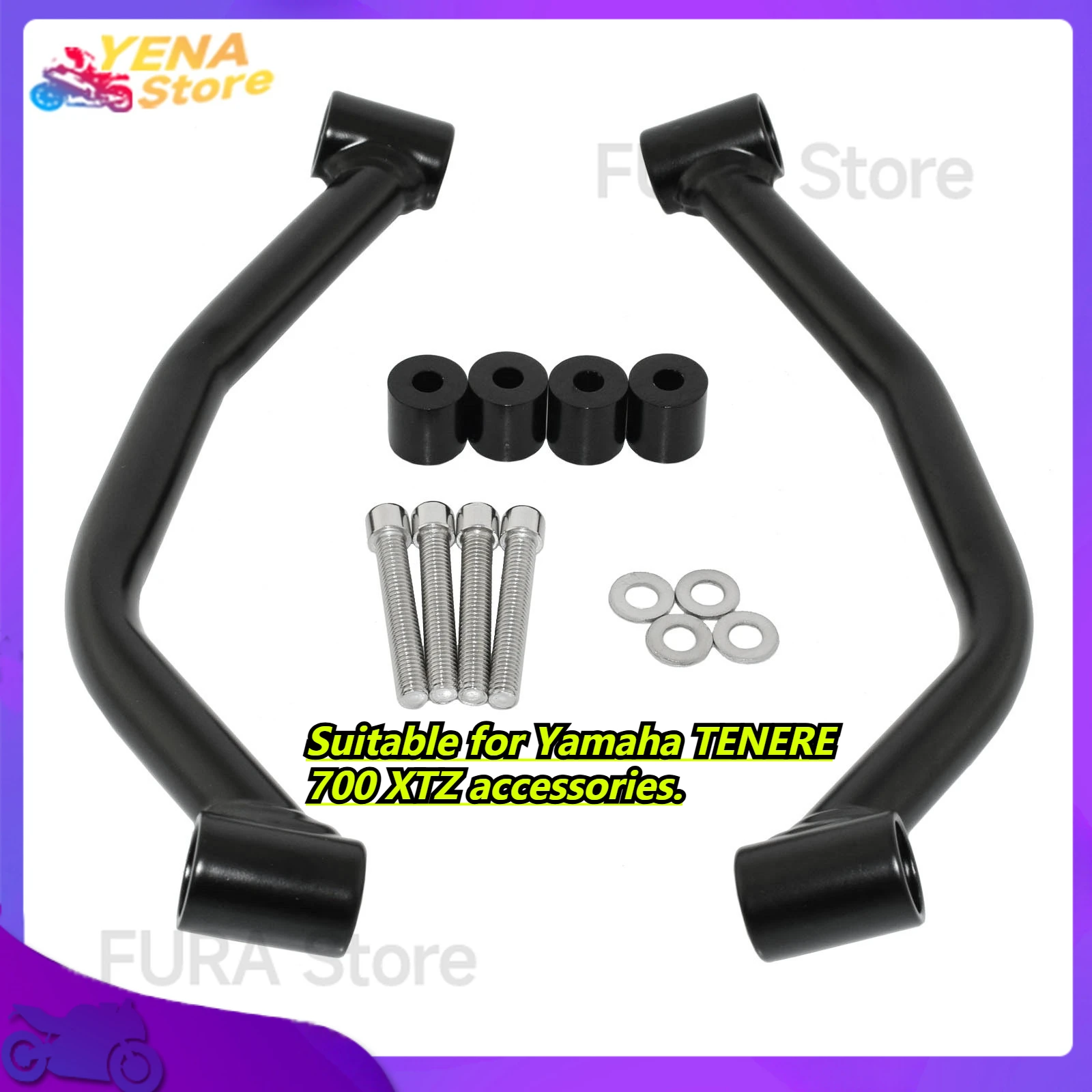 

Motorcycle CNC passenger handrail handle is suitable for Yamaha TENERE 700 XTZ accessories.