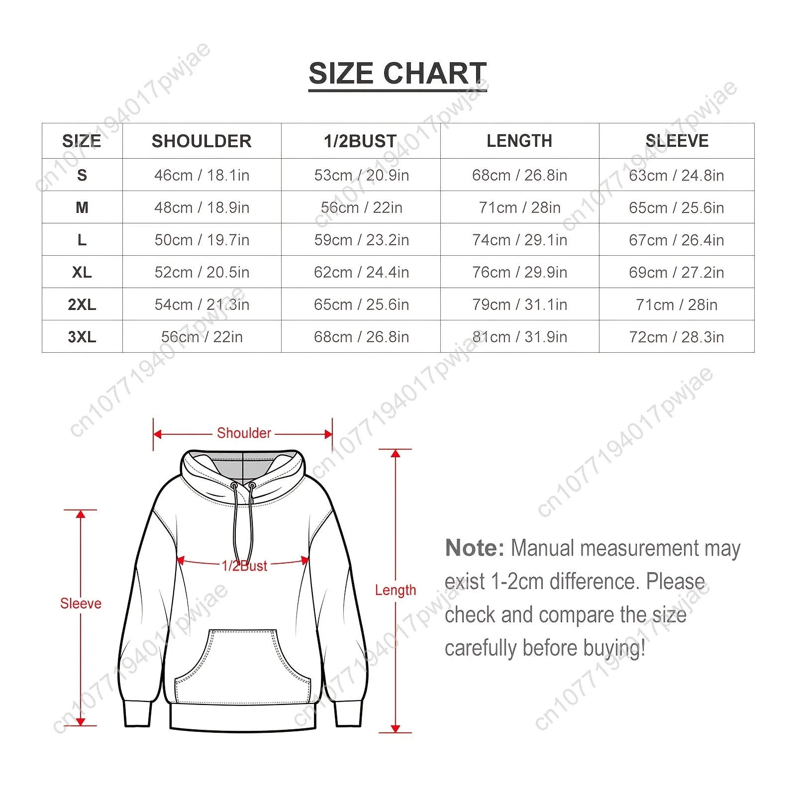 Felpa con cappuccio da uomo con stampa arcobaleno Spooky Scary Sunday, felpa a maniche lunghe con collo rotondo in misto cotone ampio e confortevole può essere W