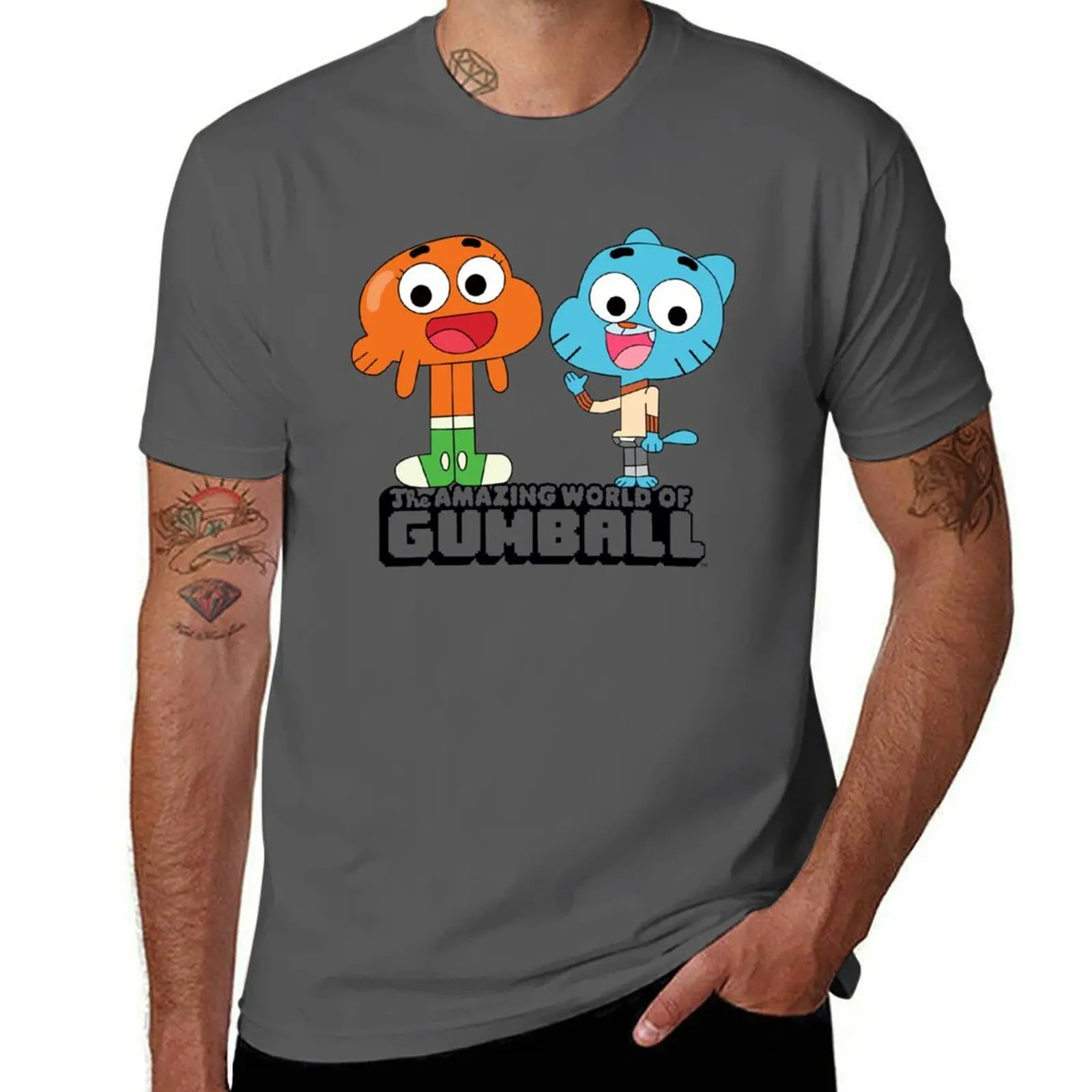

Gumball and Darwin Greet the fans T-Shirt vintage t shirts essential t shirt t shirts men