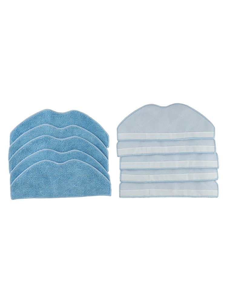 Mop Cloths Kit Replacement Mop Cloths Spill And Stain Removal Convenient Cleaning Long-lasting Maintain Hygienic Floors Blue