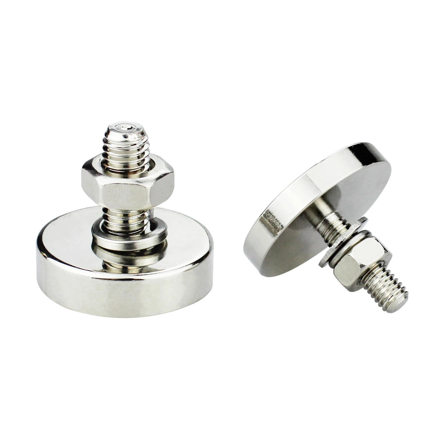 M6/M8 external thread magnet N52 NdFeB rare earth strong magnetic chuck Tooling fixture to hold fixed magnetic seat Aimant Imán