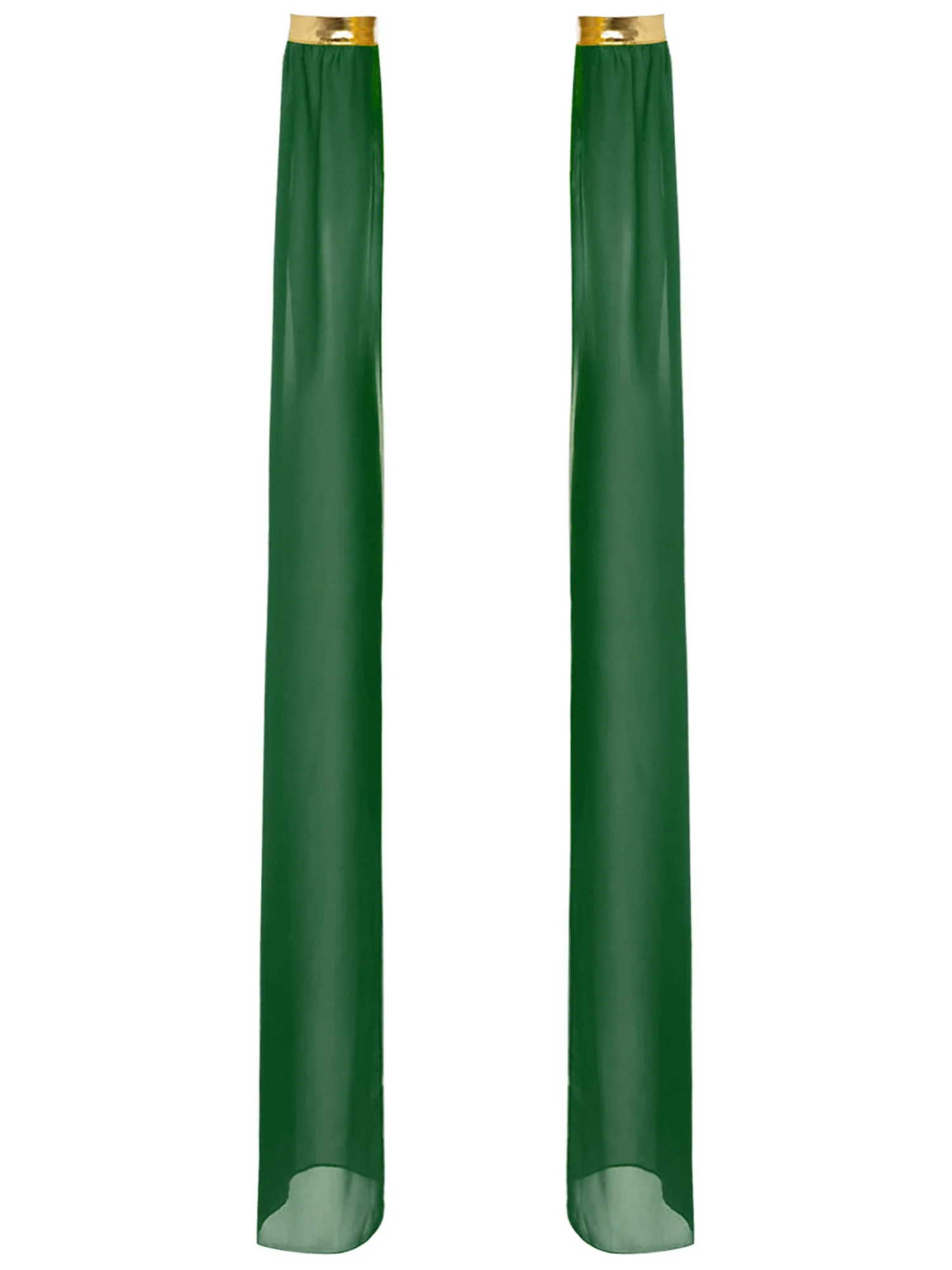 Women 4Pc Bellywoode Belly Dance Costume Oriental Indian Belly Dance Outfits Halter Crop Top Chiffon Side Slit Skirt with Sleeve