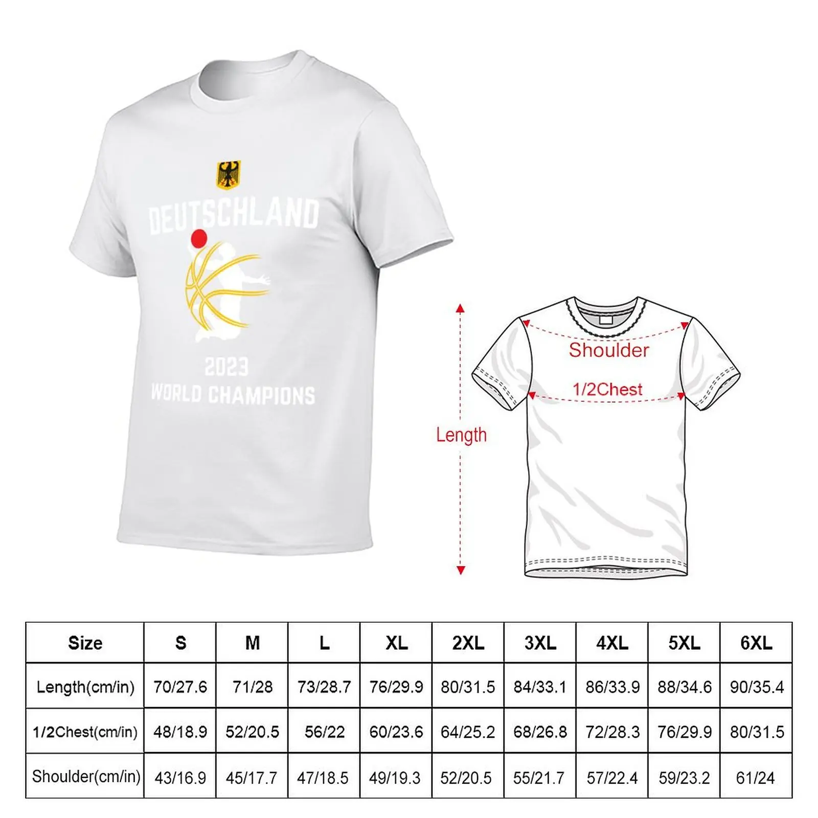 Germany Basketball Player Dunking the Ball on Dark T-Shirt t shirt man casual man t shirts graphic T-Shirt
