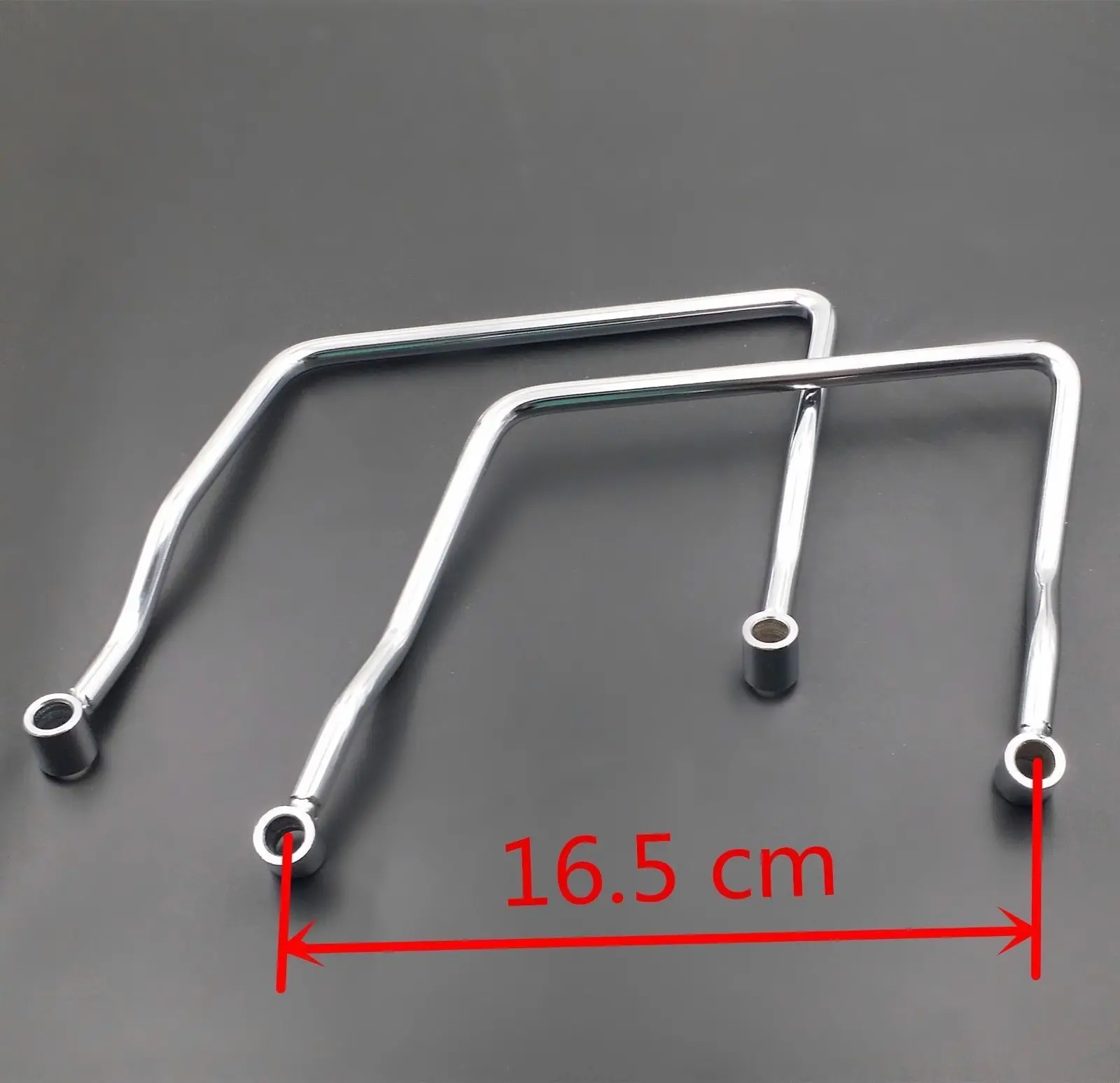 16.5cm Saddlebag Support Bar Mount Bracket For Honda Shadow ACE VT400 750 97-03