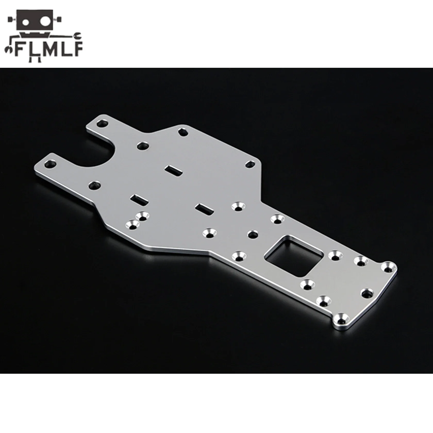 Rc Car CNC Metal Thickened Rear Chassis Bottom Plate dla 1/5 HPI ROFUN BAHA ROVAN King Motor BAJA 5B 5T 5SC Truck Parts