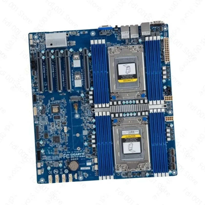 MZ72 HB2 Dual Socket Server Motherboard For EPYC 7702 7J13 7742 7T83 7763 Server Replacement Board