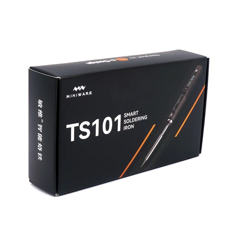 Miniware TS101 65W Mini Digital Electric Soldering Iron LCD Programable Display Adjustable Temperature Digital Solder Station