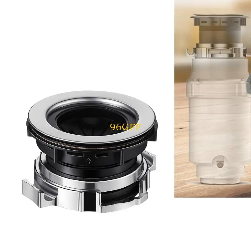 96GF Waste Disposer Part Flange Drain Lock Nut Replacement Garbage Disposal Practical Easy Installation Leakproof