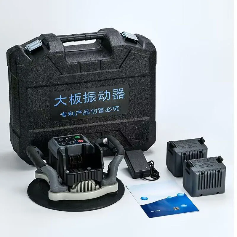 Macchina per la posa di piastrelle piatte 2 in 1 ad altissima potenza con aspirazione e vibrazione, vibratore per piastrelle da 600 kg, parete e pavimento