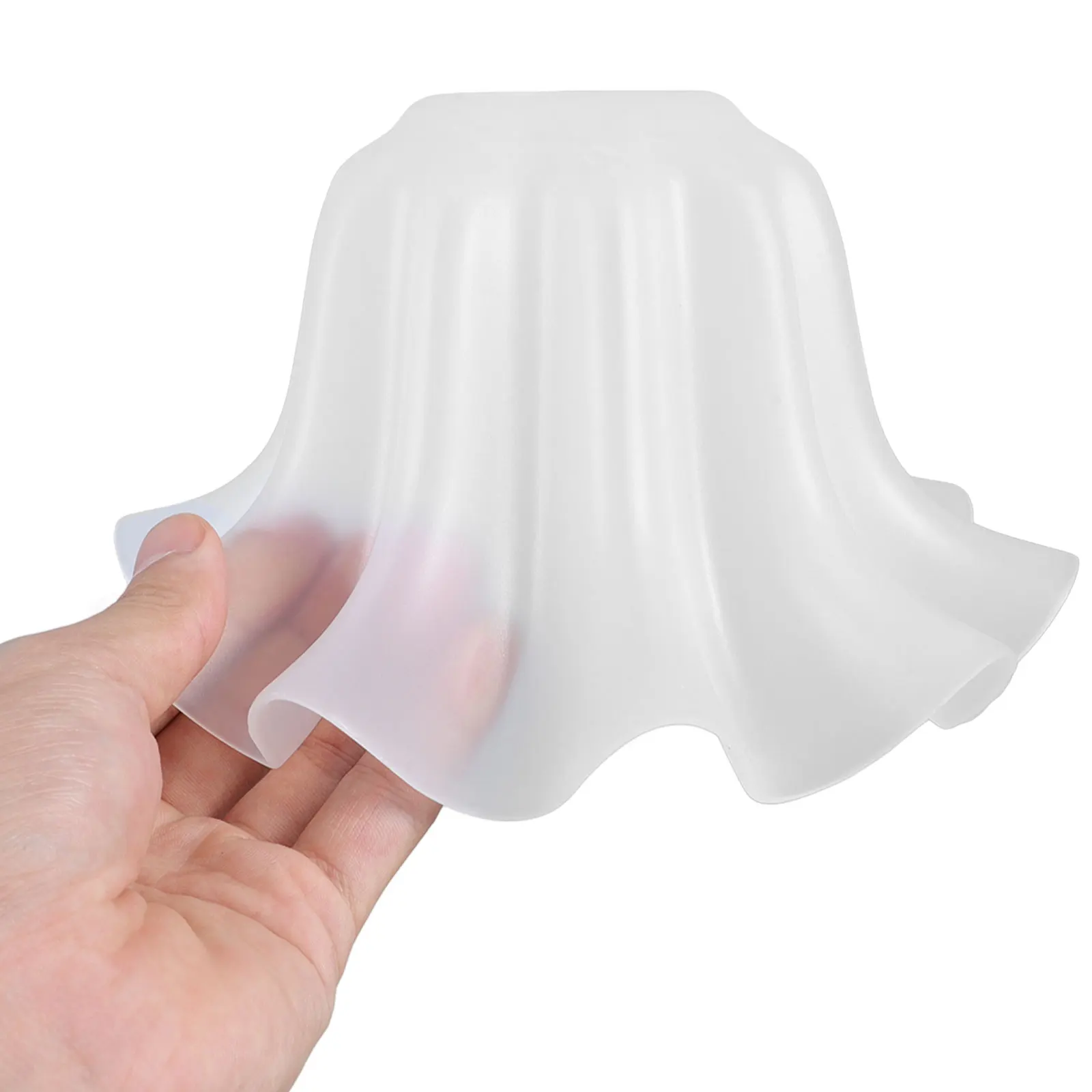 

Acrylic Lampshade Cover Ceiling Light Shade Replacement Hanging Wall Lampshades E27 DIY Pendant Lamp Cover Plastic White