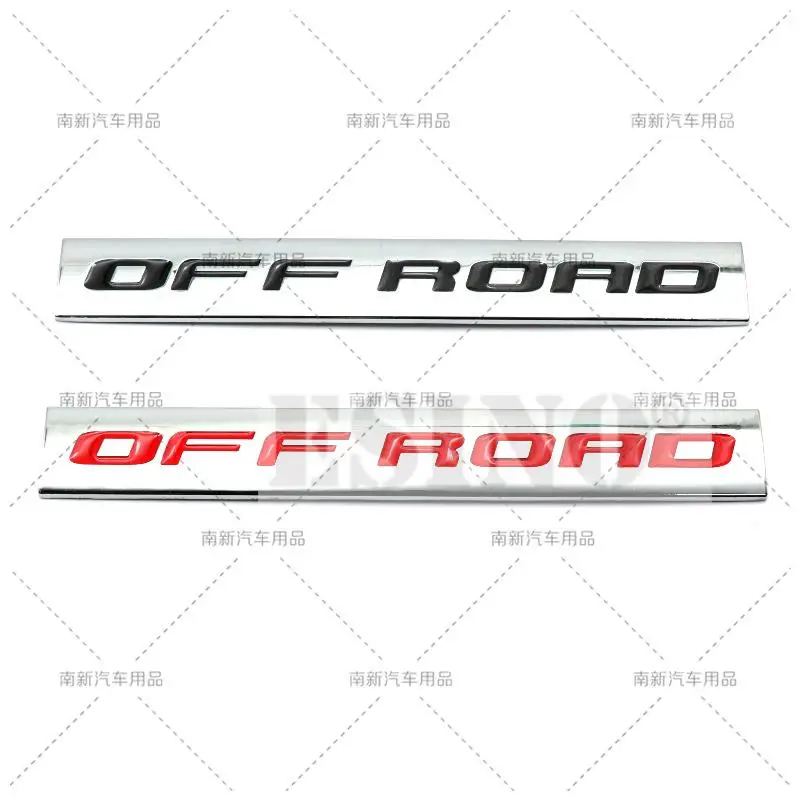 

Car Styling 3D Universal Off Road Metal Alloy Adhesive Emblem Rear Trunk Badge Fender Sticker Body Decal for Off-road Vehicles