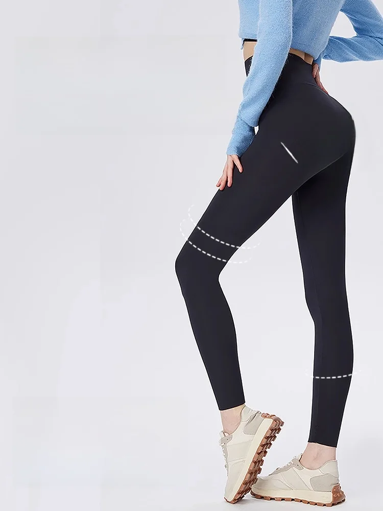 Hoge Taille Fce Gevoerde Arkskin Yoga Broek Vrouwen Herfst Winter Afslanken Tummy Controle Butt Lifting Basislaag Broek