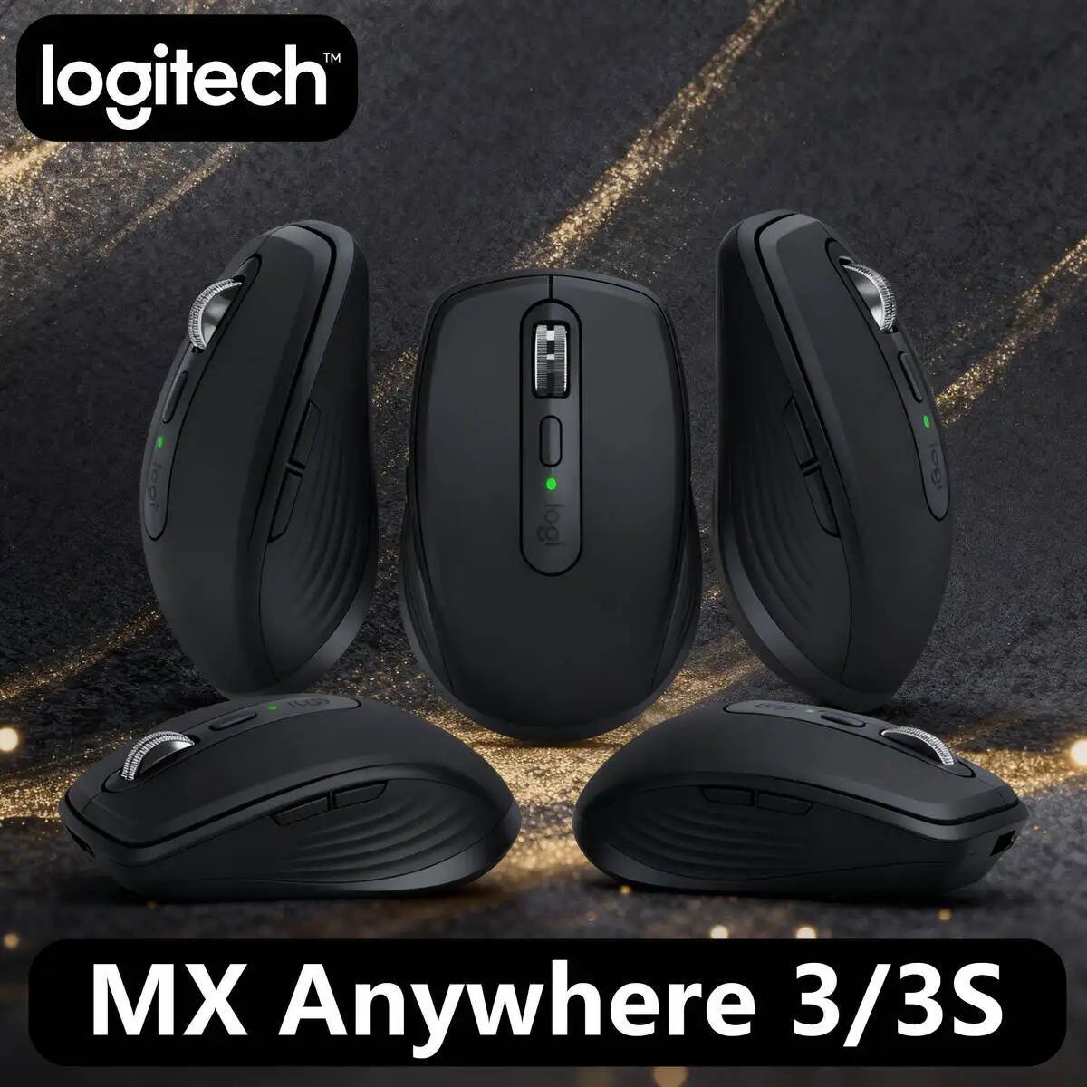 

Logitech Master Series MX Anywhere 3S Bluetooth Беспроводная бесшумная мышь Мягкий звук Офисный женский планшет