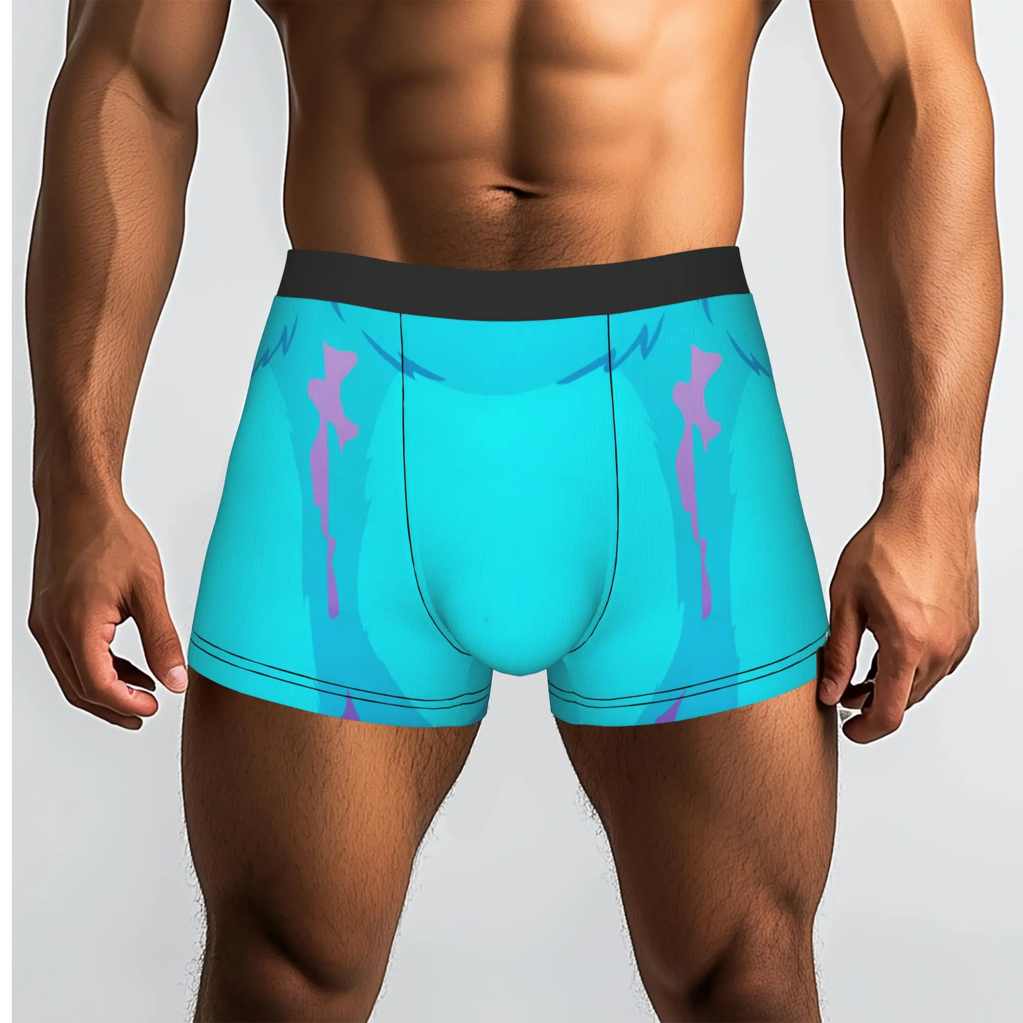 Customized Cool M-Monsters Anime University Boxers Shorts Panties Men's Underpants Comfortable  Briefs Underwear