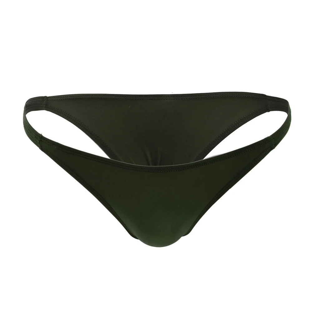 

High Quality New Men Underwear Underpants Silky Soft Briefs Tight Comfortable Ice Silk Low Waist Boxer Man Cloth