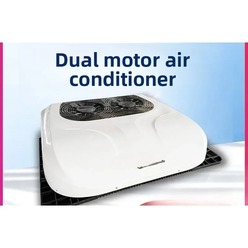 Truck 12v24v parking air conditioner special electric overhead all-in-one machine sunroof heating and cooling