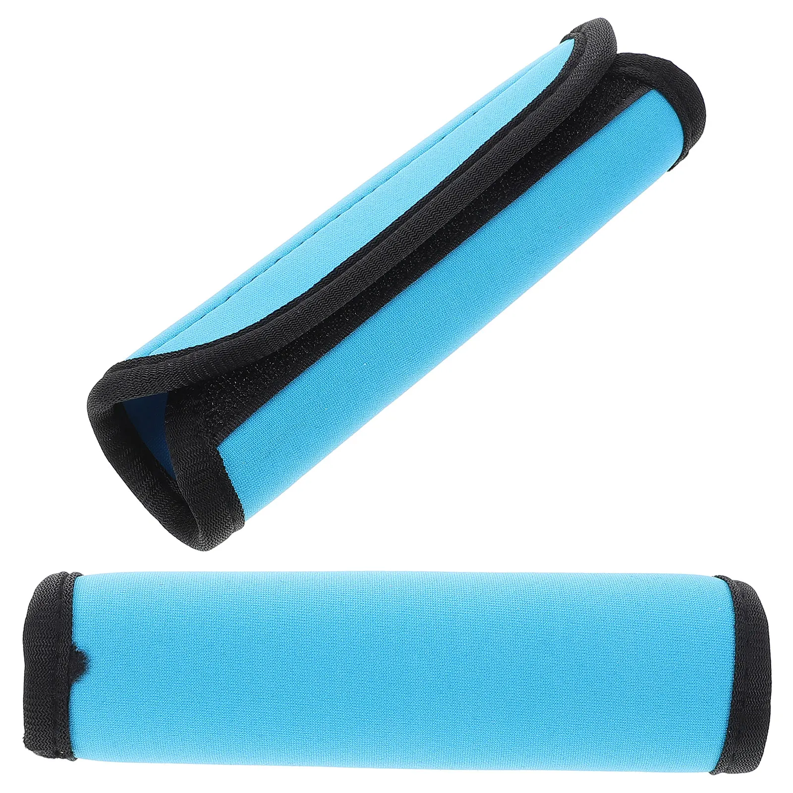 

2 Pcs Anti-slip Sheath Barbell Pads Cover Bags for Grip Neoprene Detachable Polyester Fitness