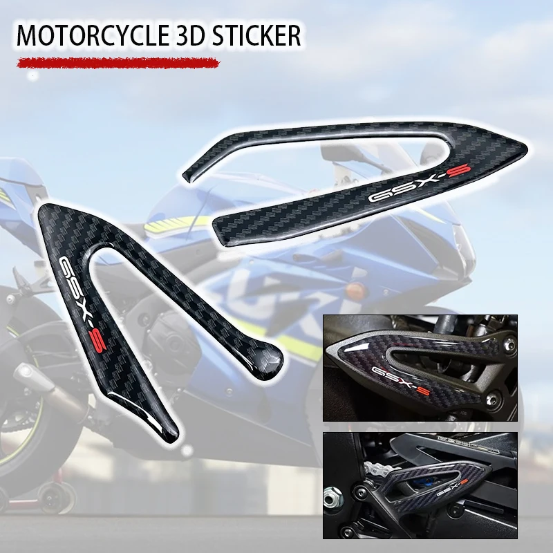 GSX-S1000 New 3D Motorcycle Sticker Heel Pad For Suzuki gsx s1000 gsx-s 1000 GSX-S1000 GSX S1000 2021 2022 2023