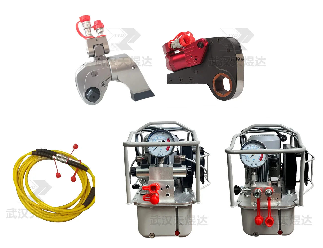 High Efficiency Three Speed Flow Electric Hydraulic Pump for Hydraulic Torque Wrench High Pressure Oil Pump