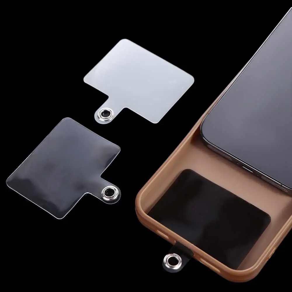 Mobile Phone Lanyard Patch Male Anti-lost Fixed Card Shell Connection Pendant Without Lanyard Hole Transparent Clip