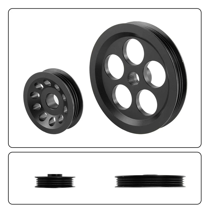 

Pulley Kits Power Steering Alternator Fits for Honda Civic DOHC VTEC 1.6L 92-00 Acura Integra VTEC DOHC 1.8L 94-01