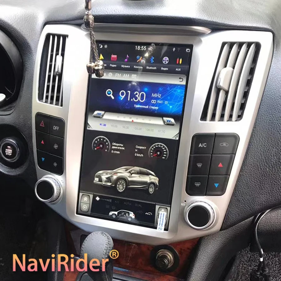 

11,8 дюймовый мультимедийный автомобильный видеоплеер для Lexus RX 300 2003-2009 Toyota Harrier 2003-2012 Android GPS Радио Стерео Carplay авто