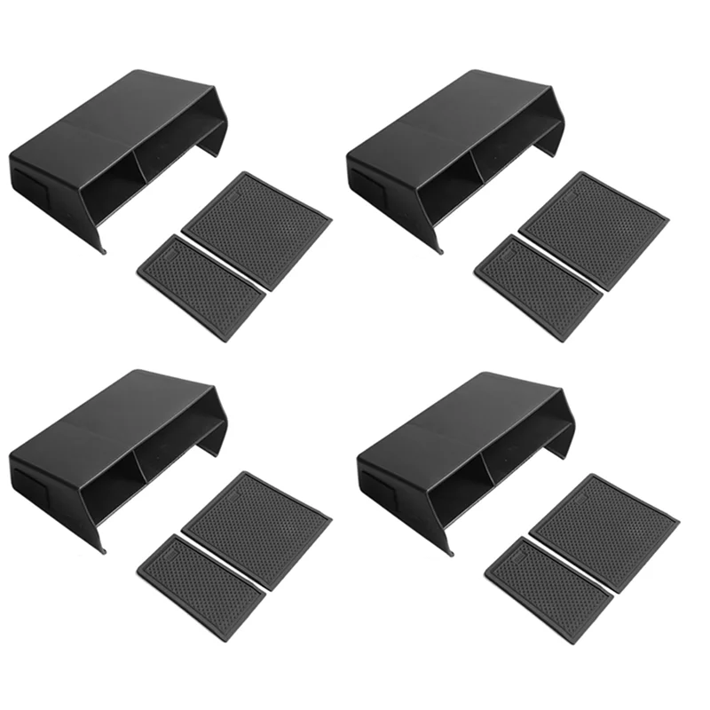 

4X для Honda Civic 2022, 11-я центральная консоль, ящик для хранения из АБС-пластика, подлокотник, органайзер, лоток-L94A