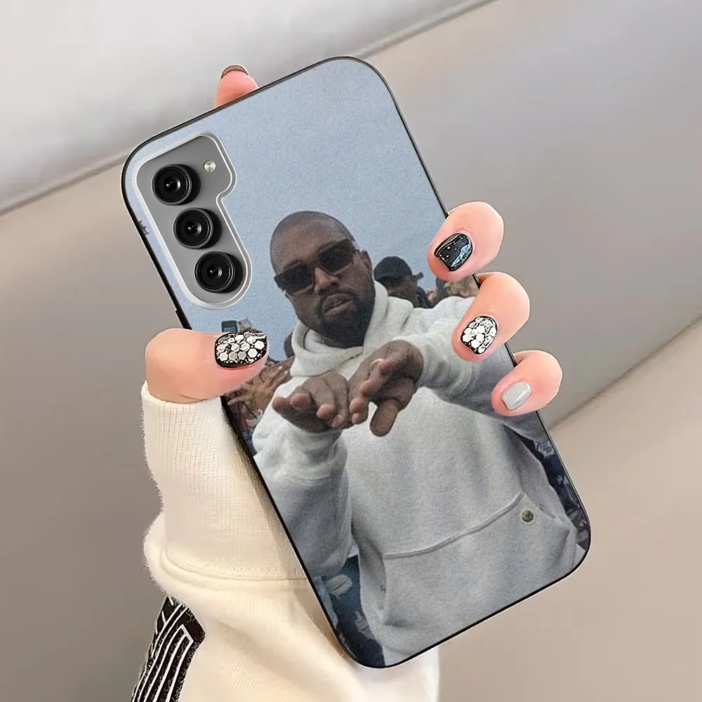 Kanye West funny cute Phone Case For Samsung Galaxy S22 S23 S24 S30 Note 20 10 Plus Lite FE ULTRA Shell