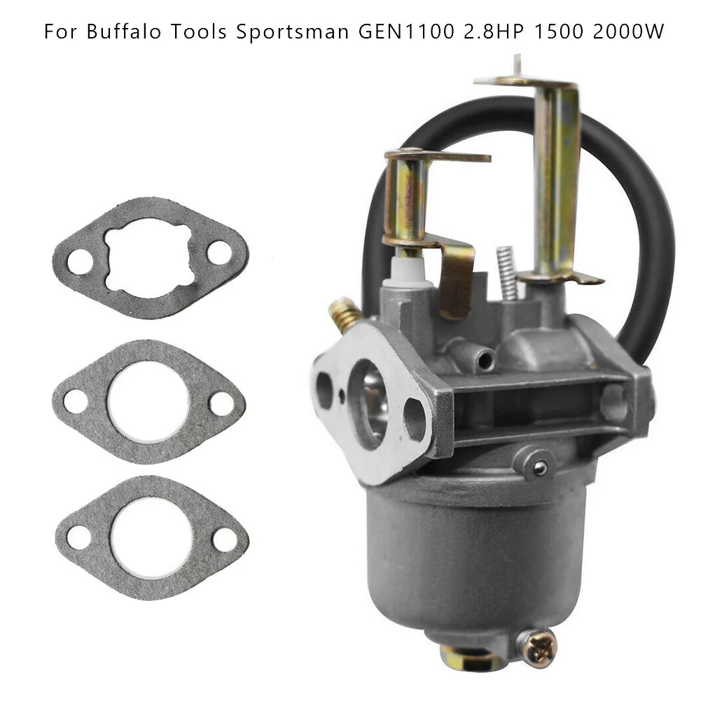 6pcs Generator Carburetor For Buffalo Tools GEN1100  GEN154 2.8HP 1500 2000W Lawn Mower Garden Power Tools Accessories