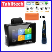 IP CCTV Tester Mini monitor 4K H265 cctv 8MP AHD CVI TVI video camera tester portable ahd monitor cftv POE tester cable testing