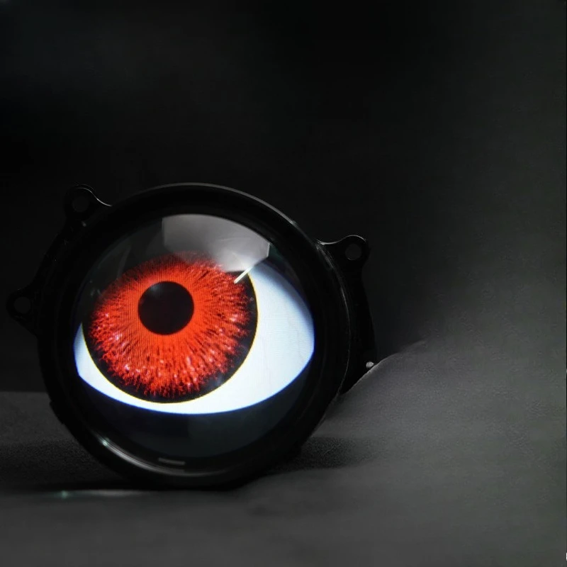Devil Eye LED Headlights Eye Eagle Eye Lights Modified GM Motorcycle Lens Headlights Multi-Mode