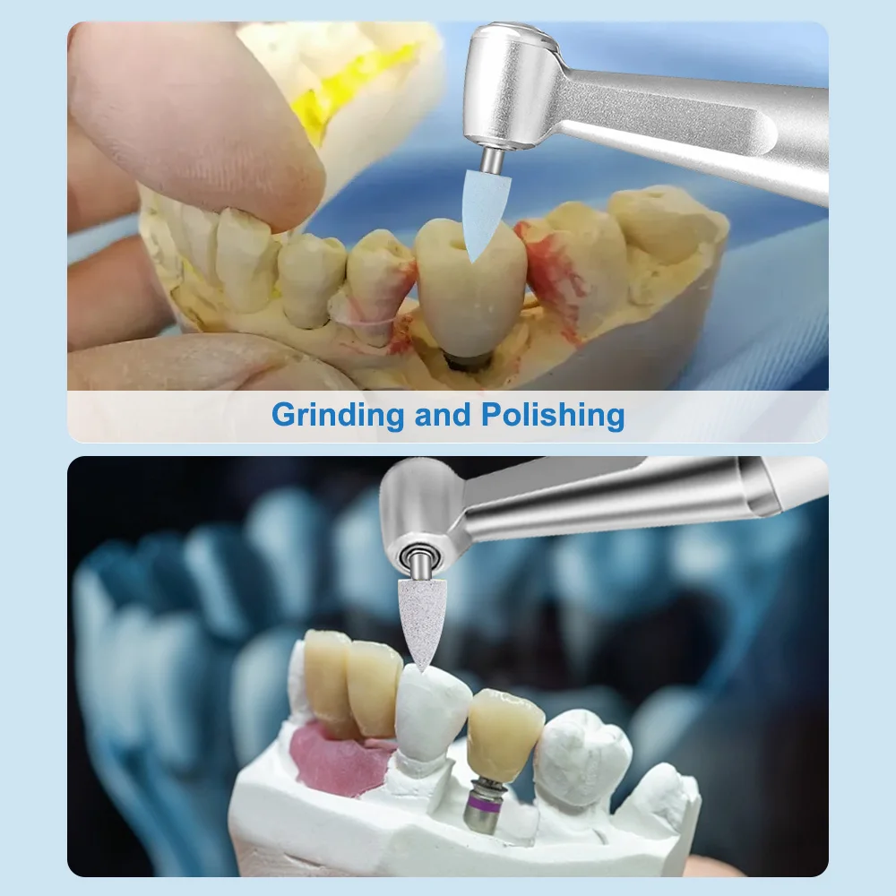 4 sztuk/pudło zestaw do polerowania żywicy kompozytowej dentystycznej do rękojeści o niskiej prędkości RA0304 zestawy do polerowania zębów dentysta