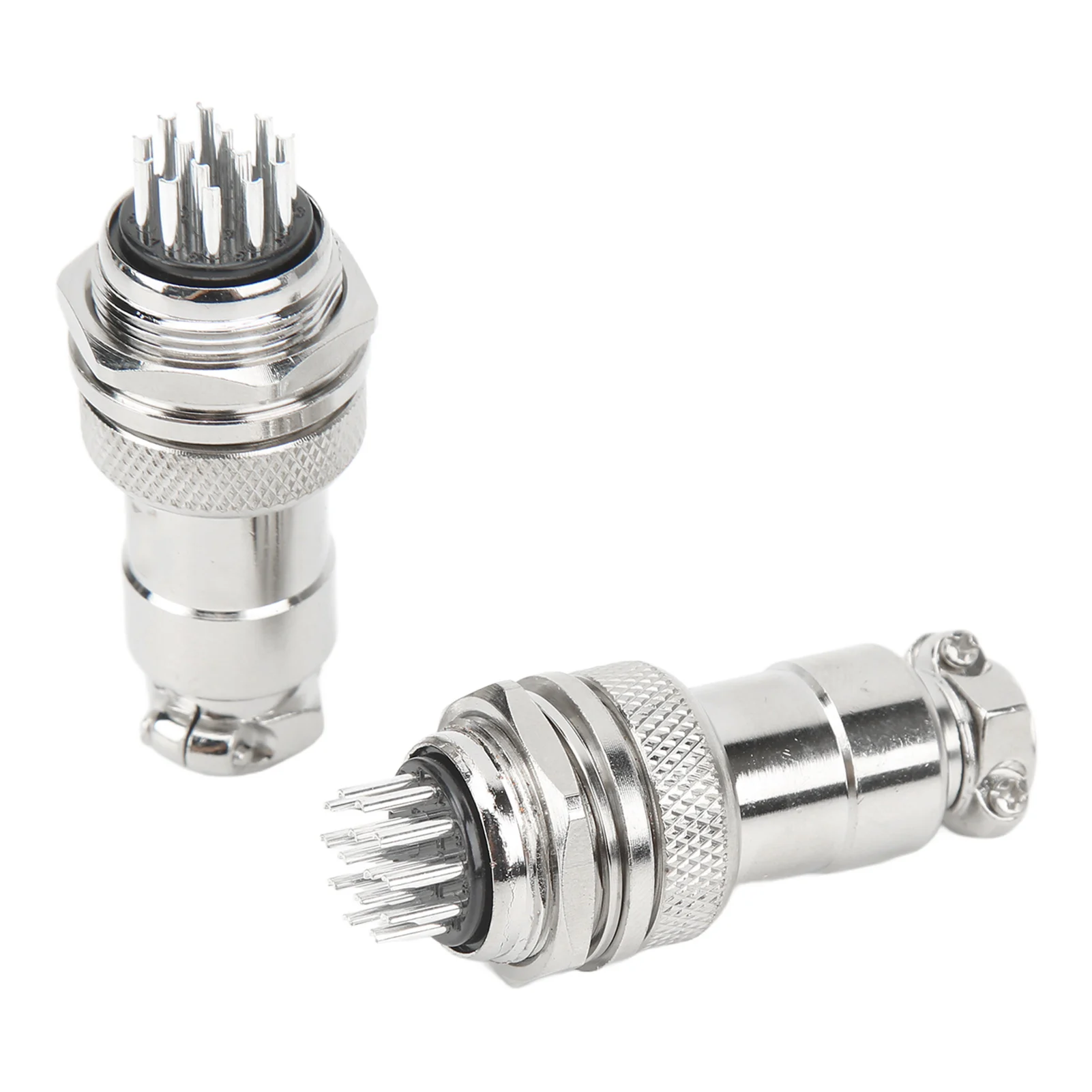 14 Pin Aviation Connector Aviation Plug Socket Connector 14 Pin Male Female Aviation Plug Socket for Mechanical Equipment 2 Pcs
