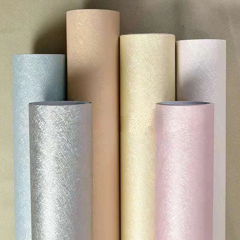 Vinyl Silk Self-Adhesive Wall Stickers for Modern Wall Livingroom Bedroom Peel and Stick Waterproof 3D Wallpaper PVC Home Decor
