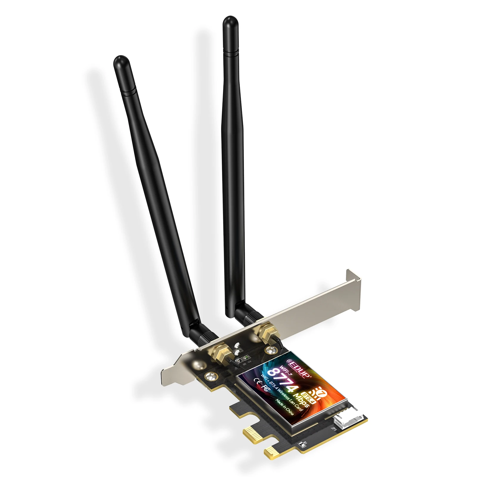 -BE9715 Wifi7 8774Mbps Stable High Speed PCIe WiFi 7 Bluetooth 5.4 Wireless Adapter Network Card