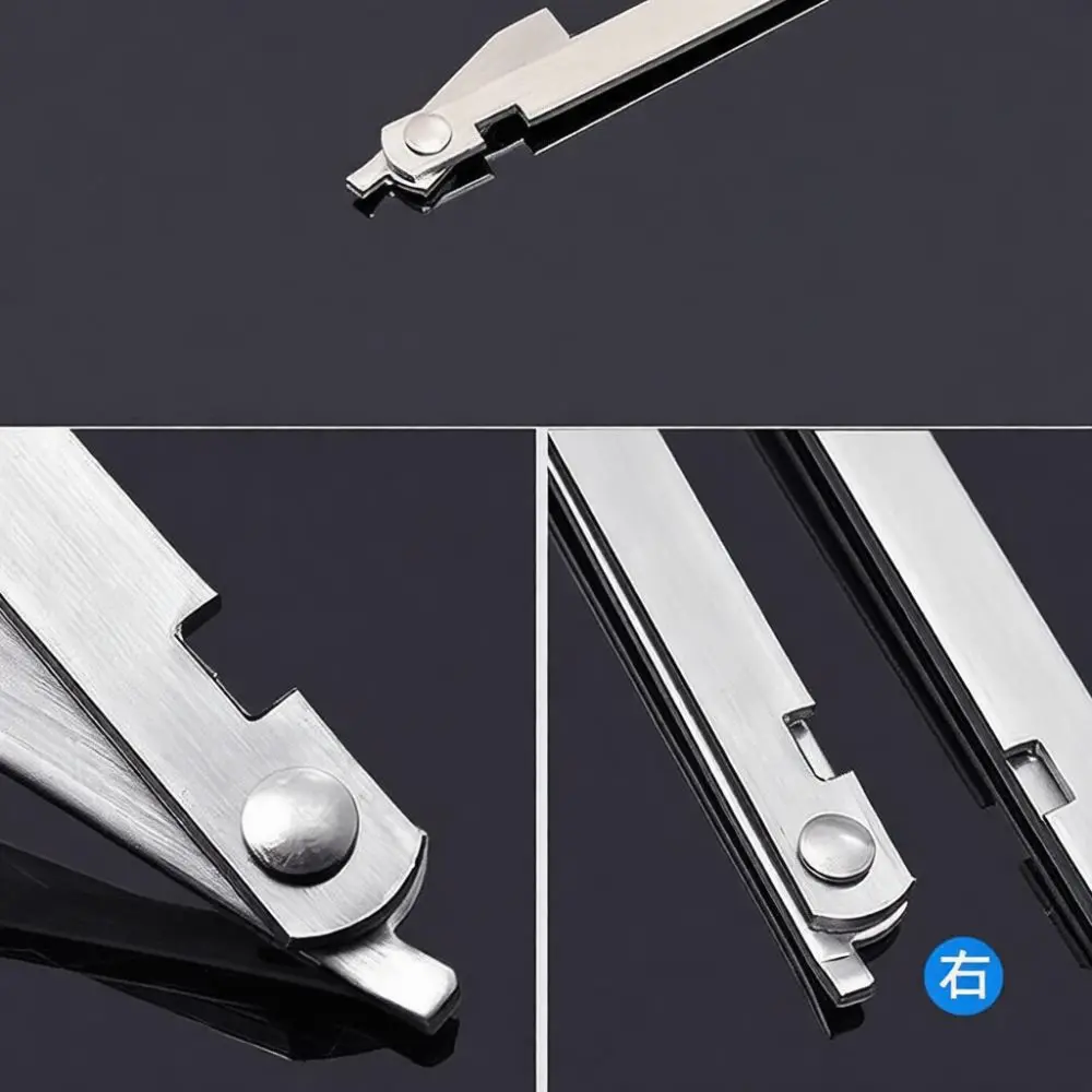 Thick Stainless Steel Cabinet Door Support Foldable Rod Kitchen Cupboard Hinge Soft Close Upward Lifting Strut Hardware