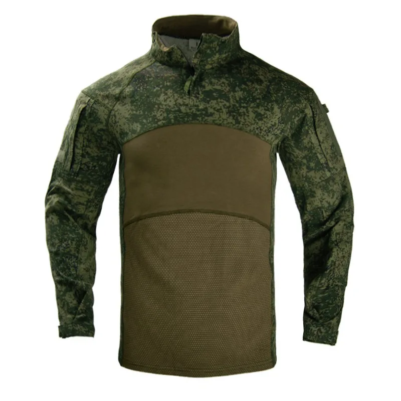 Herbst Training setzt Männer im Freien ru Camo Airsoft Uniform Paintball T-Shirts Multi-Pocket gerade Cargo hose 2 Stück passt Kleidung