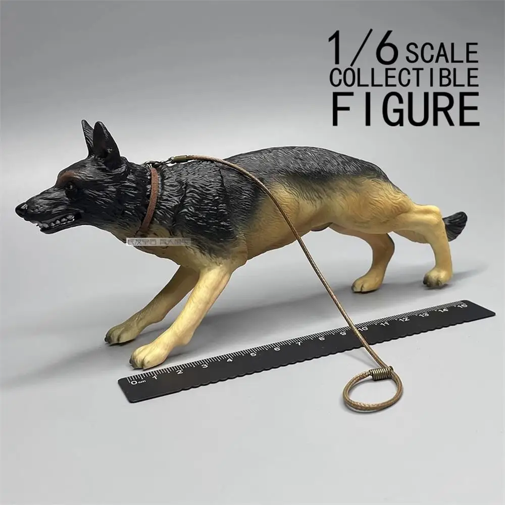 For Sale 1/6th Mini Toys Model Animal Dog with Chain PVC Material Not Real For 12" Action Figure Scene Component DIY