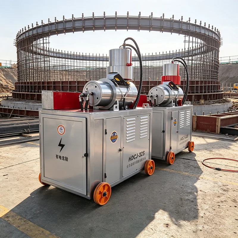 Rebar Upsetter Construction Machinery Hydraulic Rebar Upsetting Machine For Rebar Coupler Making