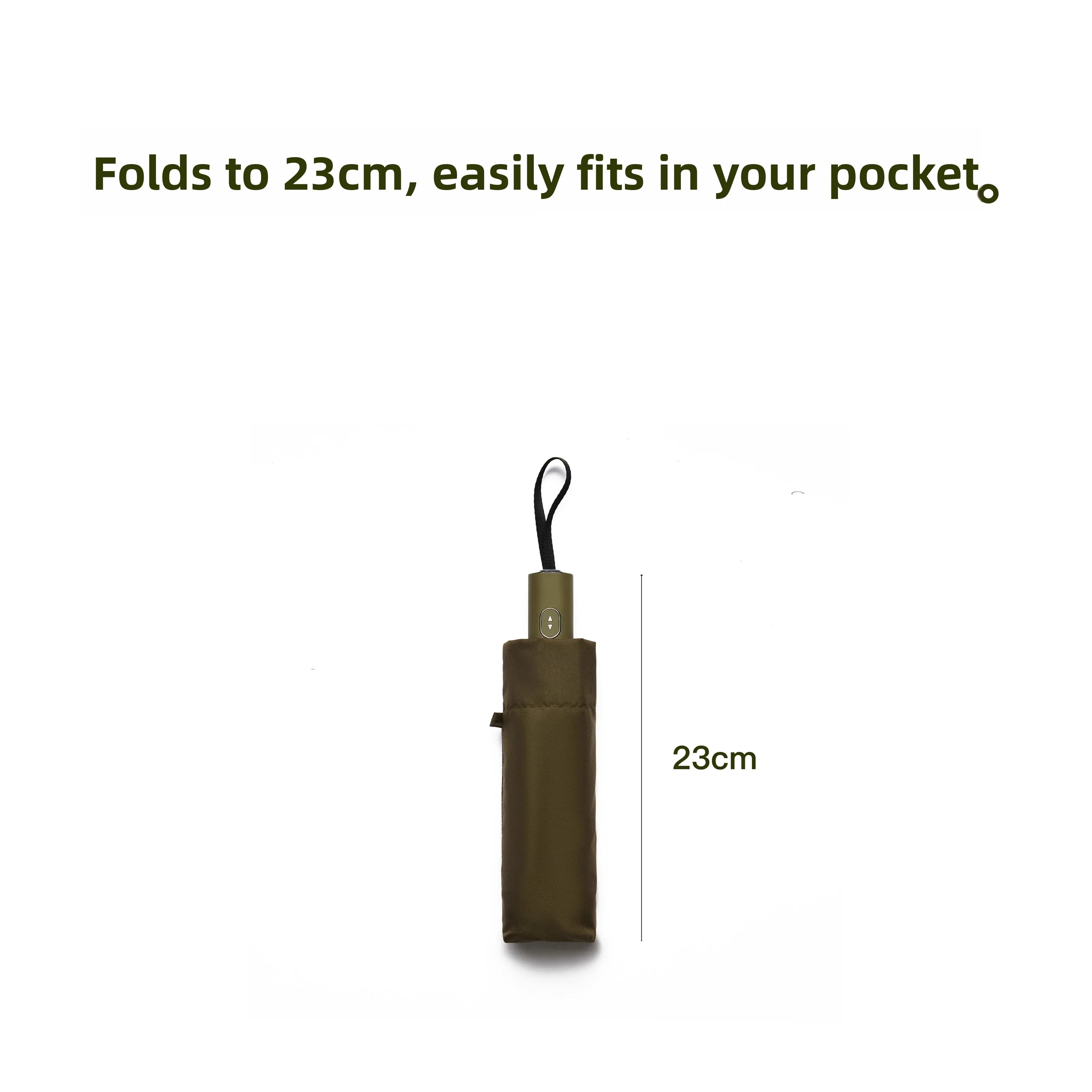 

Портативный зонт для мужчин, водонепроницаемый, легкий, из алюминиевого сплава, для студентов, подарочный, для активного отдыха