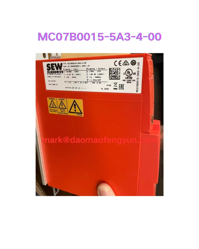 

MC07B0015-5A3-4-00 Brand new frequency converter
